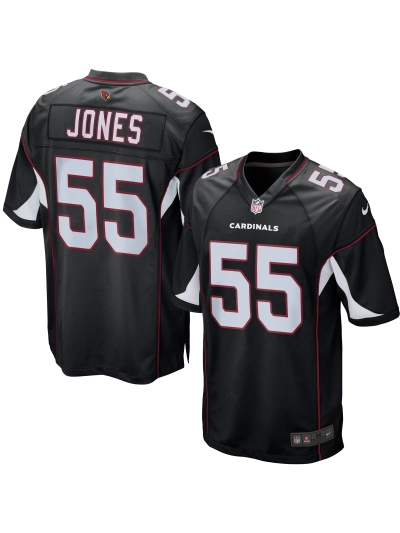 Arizona Cardinals Chandler Jones Nike Black Game Jersey 01