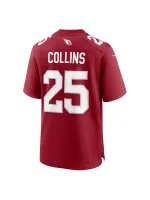  Arizona Cardinals Zaven Collins Nike Cardinal Home Game Jersey