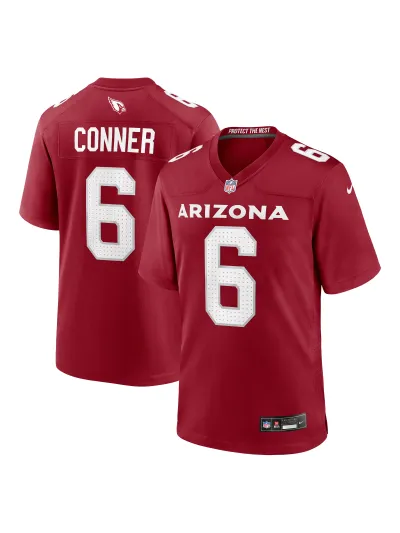 Arizona Cardinals James Conner Nike Cardinal Home Game Jersey 01