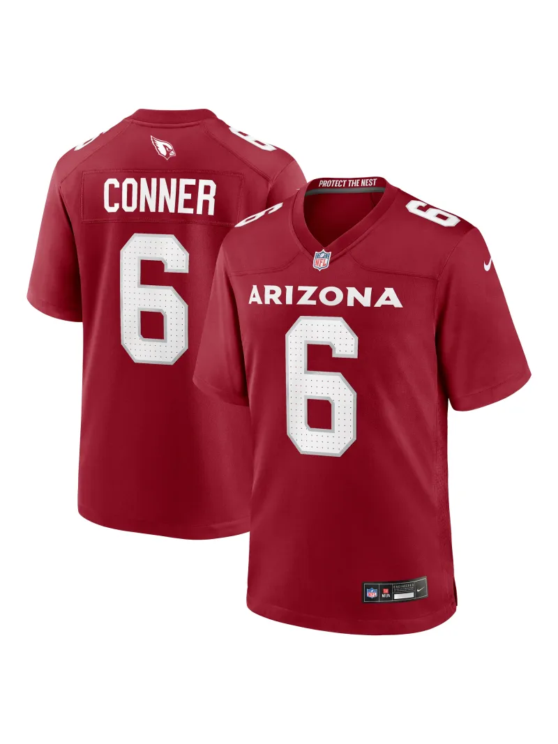 Arizona Cardinals James Conner Nike Cardinal Home Game Jersey