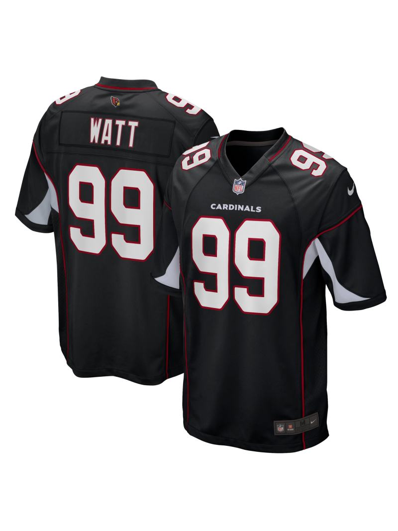 Arizona Cardinals JJ Watt Nike Black Alternate Game Jersey