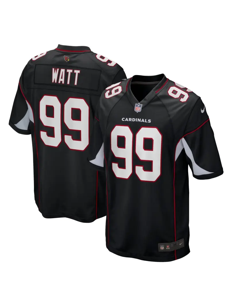 Arizona Cardinals JJ Watt Nike Black Alternate Game Jersey