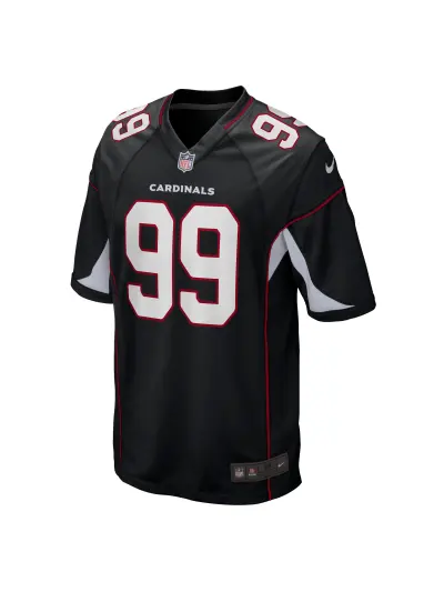 Arizona Cardinals JJ Watt Nike Black Alternate Game Jersey 02