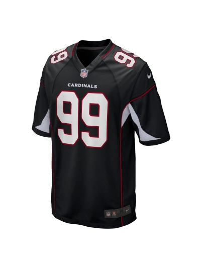 Arizona Cardinals JJ Watt Nike Black Alternate Game Jersey 02