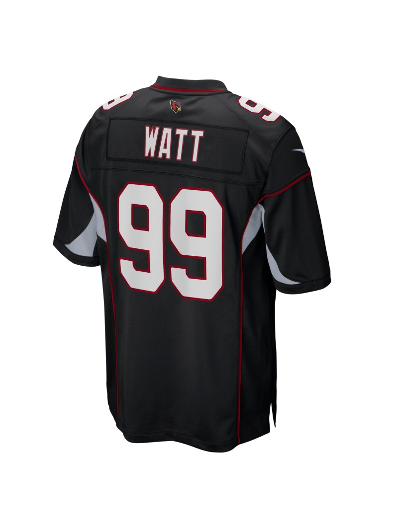 Arizona Cardinals JJ Watt Nike Black Alternate Game Jersey