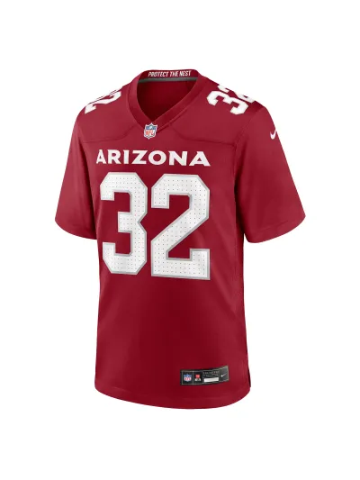  Arizona Cardinals Joey Blount Nike Cardinal Game Jersey 02