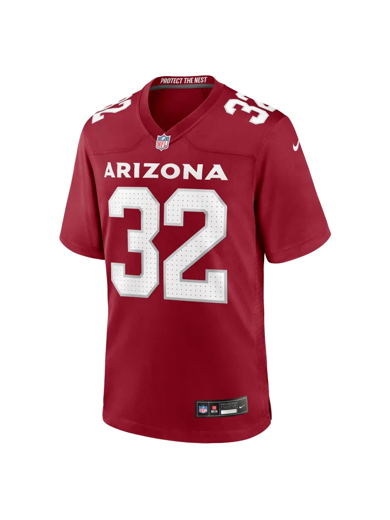  Arizona Cardinals Joey Blount Nike Cardinal Game Jersey