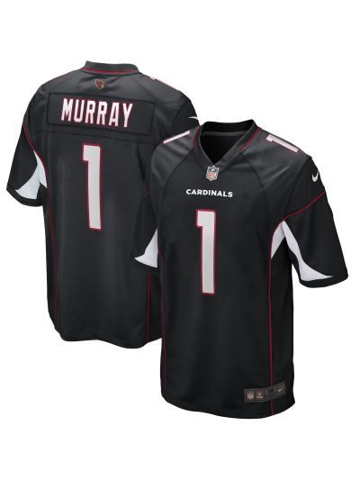 Arizona Cardinals Kyler Murray Nike Black Alternate Game Jersey 01