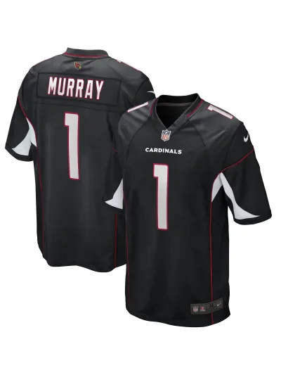 Arizona Cardinals Kyler Murray Nike Black Alternate Game Jersey 01