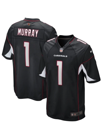 Arizona Cardinals Kyler Murray Nike Black Alternate Game Jersey 01