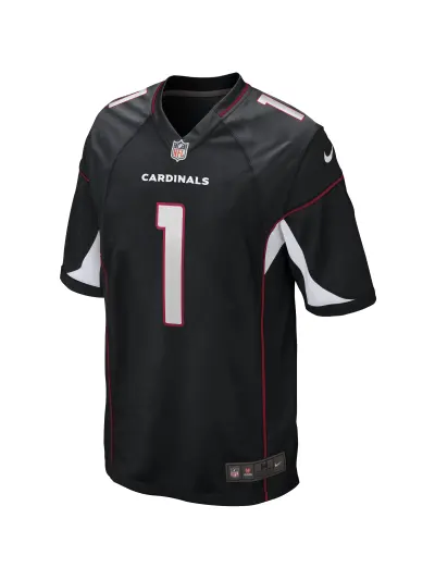 Arizona Cardinals Kyler Murray Nike Black Alternate Game Jersey 02