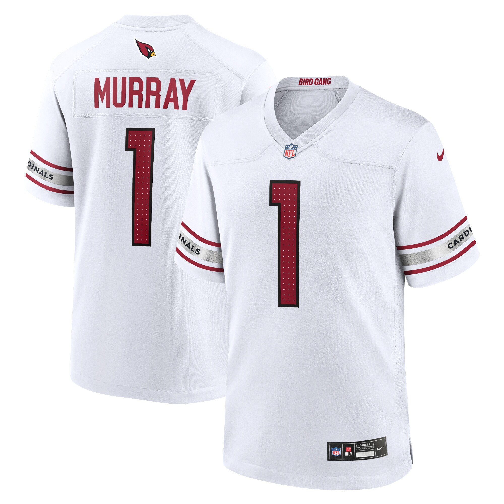 Arizona Cardinals Kyler Murray Nike White Player Jersey