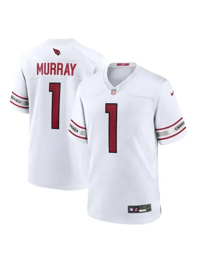 Arizona Cardinals Kyler Murray Nike White Player Jersey 01