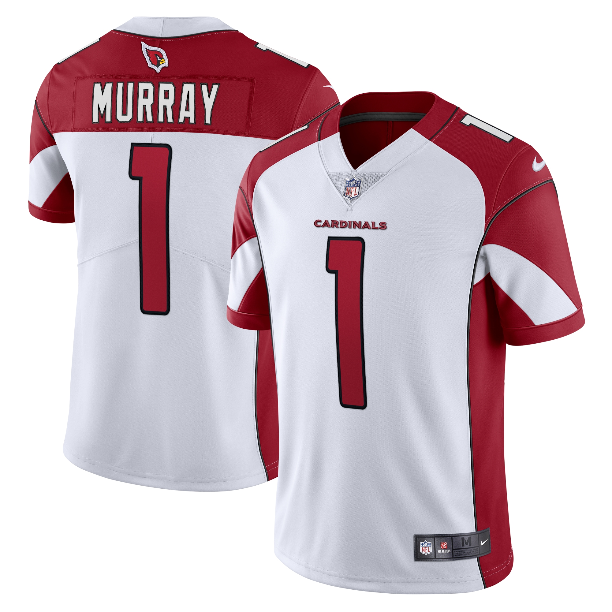  Arizona Cardinals Kyler Murray Nike White Vapor Limited Jersey