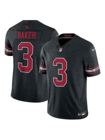Arizona Cardinals Budda Baker Nike Black Vapor FUSE Limited Jersey 01