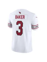 Arizona Cardinals Budda Baker Nike White Vapor FUSE Limited Jersey