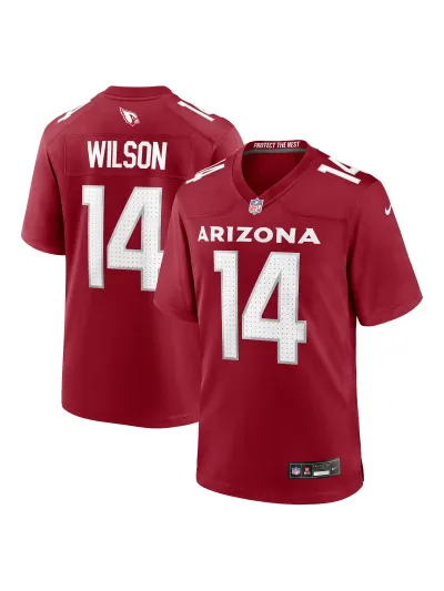 Arizona Cardinals Michael Wilson Nike Cardinals Game Jersey 01