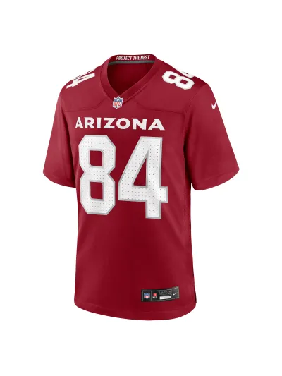  Arizona Cardinals Elijah Higgins Nike Cardinals Game Jersey 02