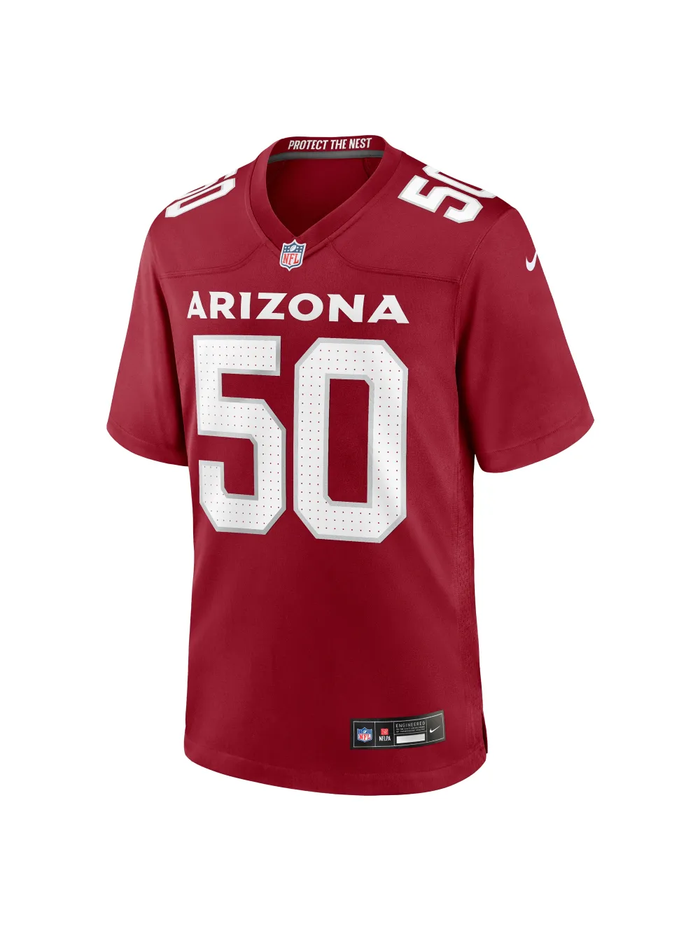 Arizona Cardinals Pat Elflein Nike Cardinal Team Game Jersey