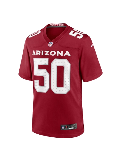 Arizona Cardinals Pat Elflein Nike Cardinal Team Game Jersey 02