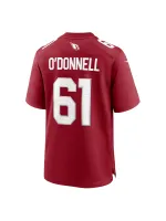 Arizona Cardinals Carter O'Donnell Nike Cardinals Game Jersey