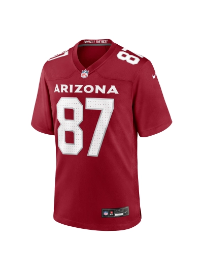 Arizona Cardinals Geoff Swaim Nike Cardinal Team Game Jersey 02