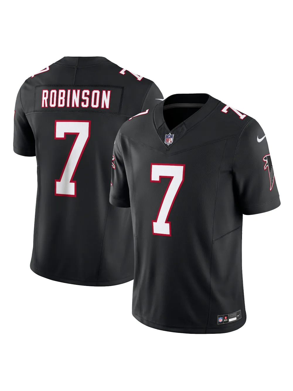 Men's Atlanta Falcons Bijan Robinson Nike Black Alternate Vapor FUSE Limited Jersey