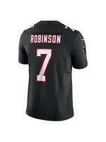 Men's Atlanta Falcons Bijan Robinson Nike Black Alternate Vapor FUSE Limited Jersey