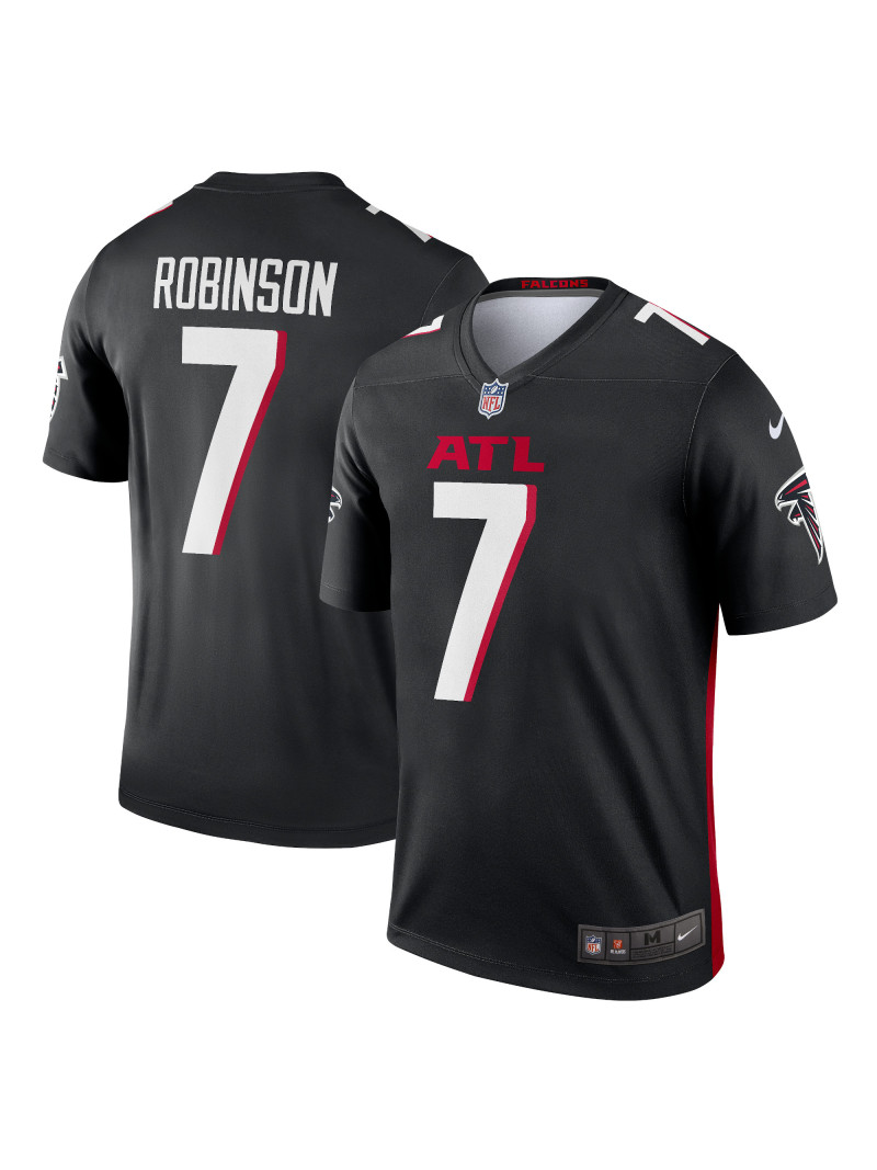 Men's Atlanta Falcons Bijan Robinson Nike Black Legends Jersey