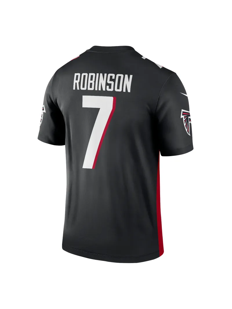 Men's Atlanta Falcons Bijan Robinson Nike Black Legends Jersey