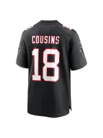 Men's Atlanta Falcons Kirk Cousins Nike Black Alternate Jersey