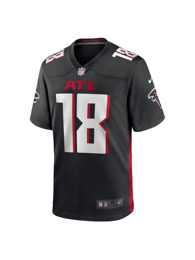 Men's Atlanta Falcons Kirk Cousins Nike Black Player Jersey 02