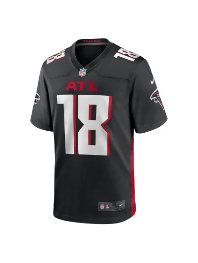 Men's Atlanta Falcons Kirk Cousins Nike Black Player Jersey 02