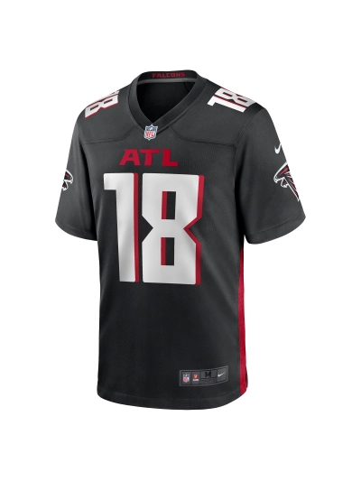 Men's Atlanta Falcons Kirk Cousins Nike Black Player Jersey 02