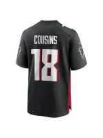 Men's Atlanta Falcons Kirk Cousins Nike Black Player Jersey