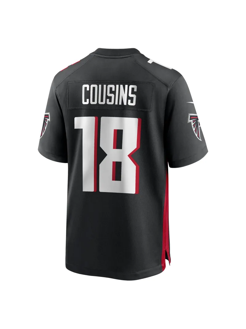Men's Atlanta Falcons Kirk Cousins Nike Black Player Jersey
