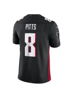 Men's Atlanta Falcons Kyle Pitts Nike Black Vapor FUSE Limited Jersey-ATLey