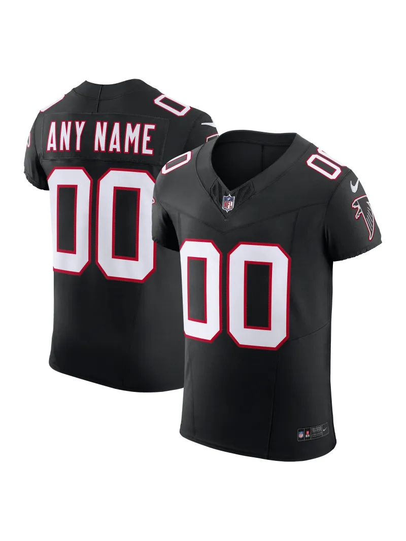 Men's Atlanta Falcons Nike Black Vapor FUSE Elite Custom Jersey