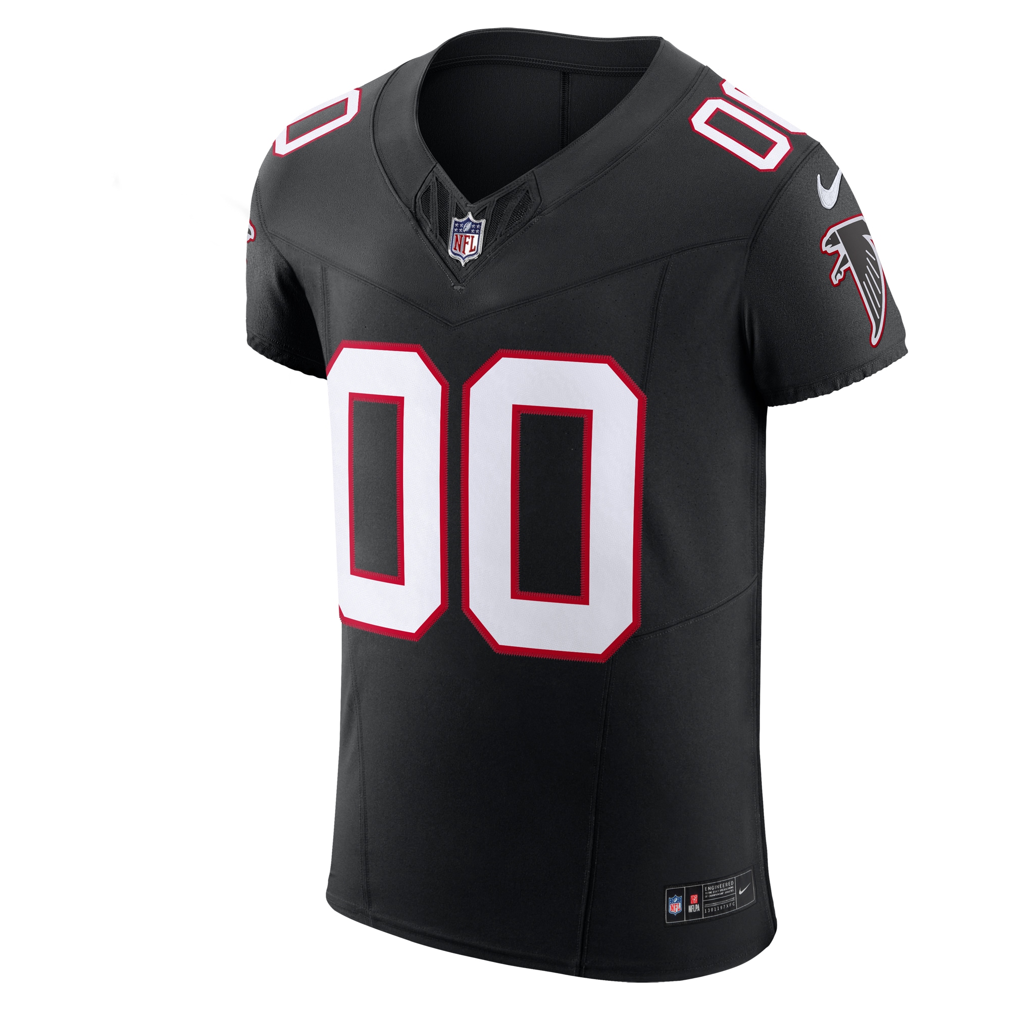Men's Atlanta Falcons Nike Black Vapor FUSE Elite Custom Jersey