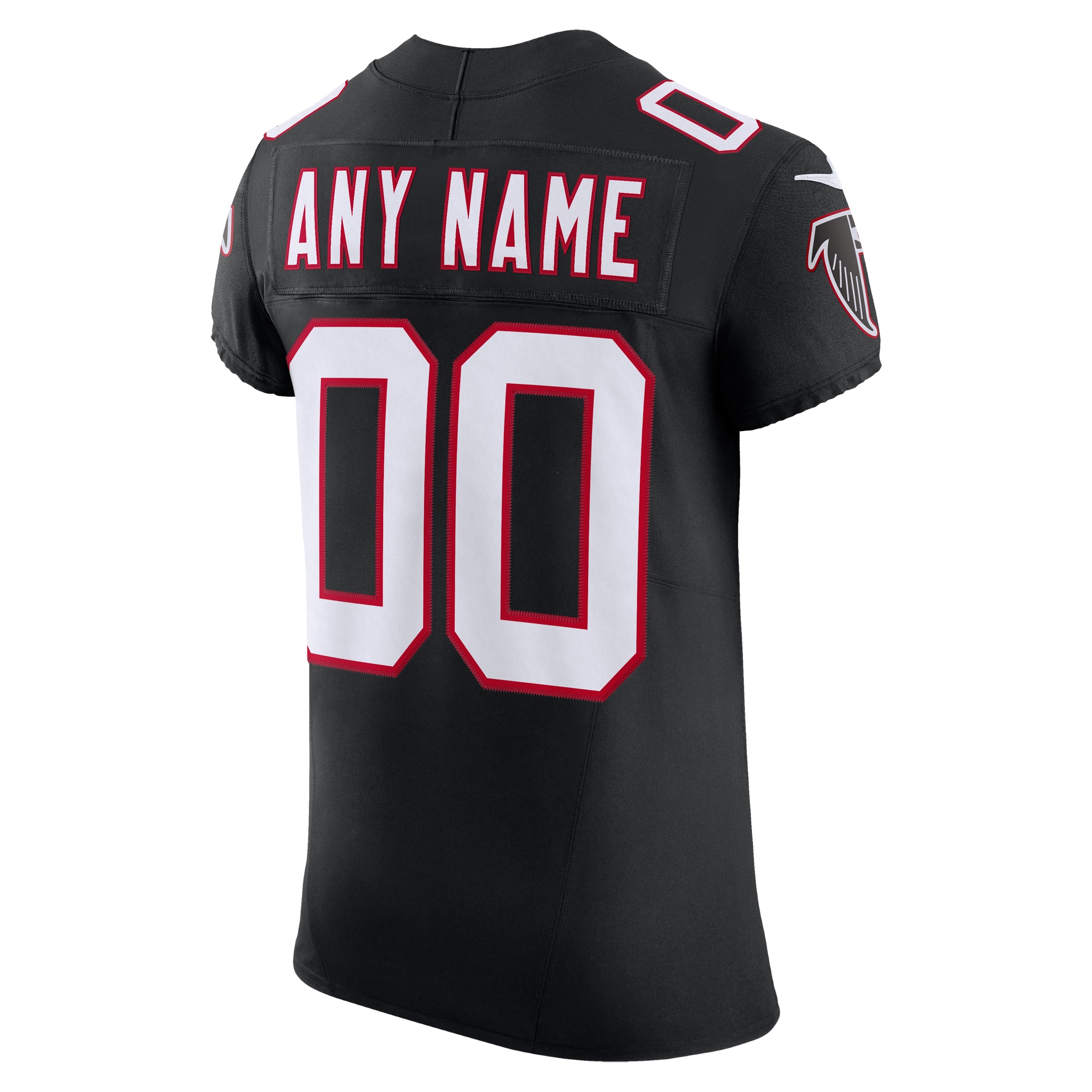 Men's Atlanta Falcons Nike Black Vapor FUSE Elite Custom Jersey