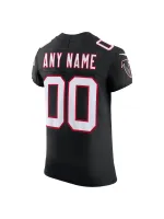 Men's Atlanta Falcons Nike Black Vapor FUSE Elite Custom Jersey
