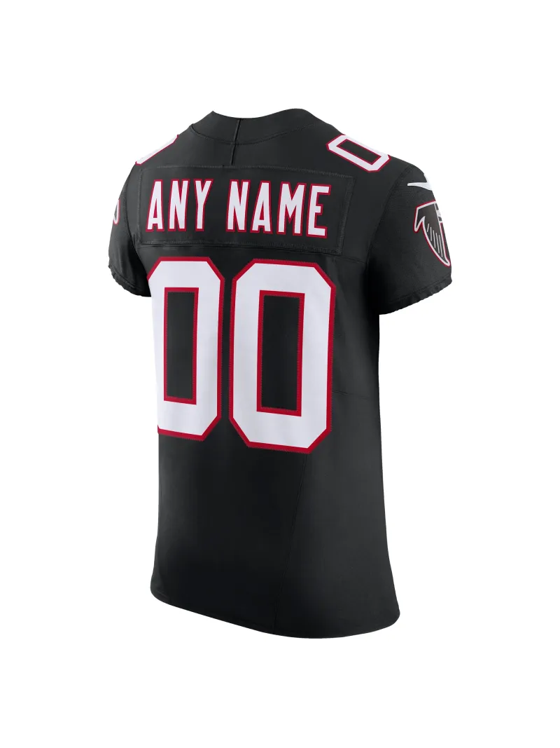 Men's Atlanta Falcons Nike Black Vapor FUSE Elite Custom Jersey