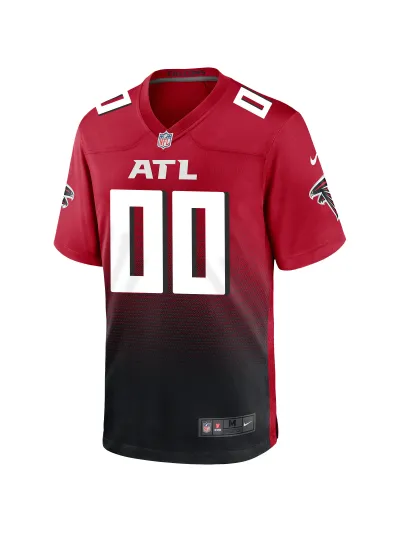 Men's Atlanta Falcons Nike Red Alternate Custom Game Jersey 02