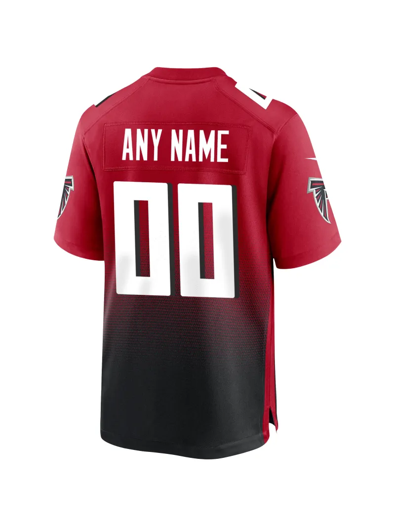 Men's Atlanta Falcons Nike Red Alternate Custom Game Jersey