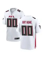 Men's Atlanta Falcons Nike White Custom Game Jersey