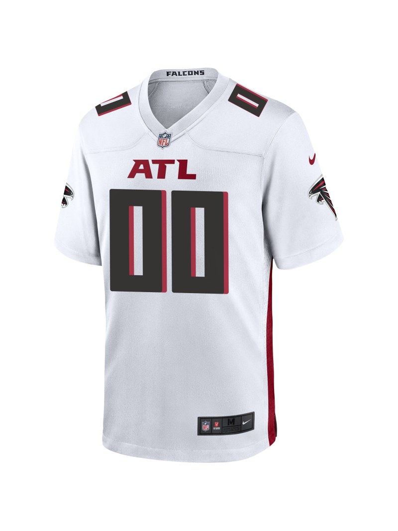 Men's Atlanta Falcons Nike White Custom Game Jersey