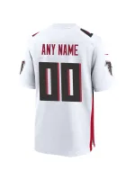 Men's Atlanta Falcons Nike White Custom Game Jersey