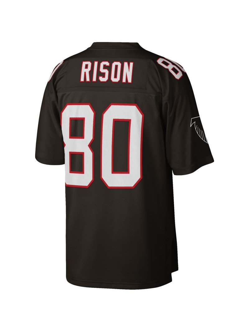 Men's Atlanta Falcons Andre Rison Nike Black Game Retired Jersey