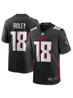 Men's Atlanta Falcons Calvin Ridley Nike Black Player Jersey