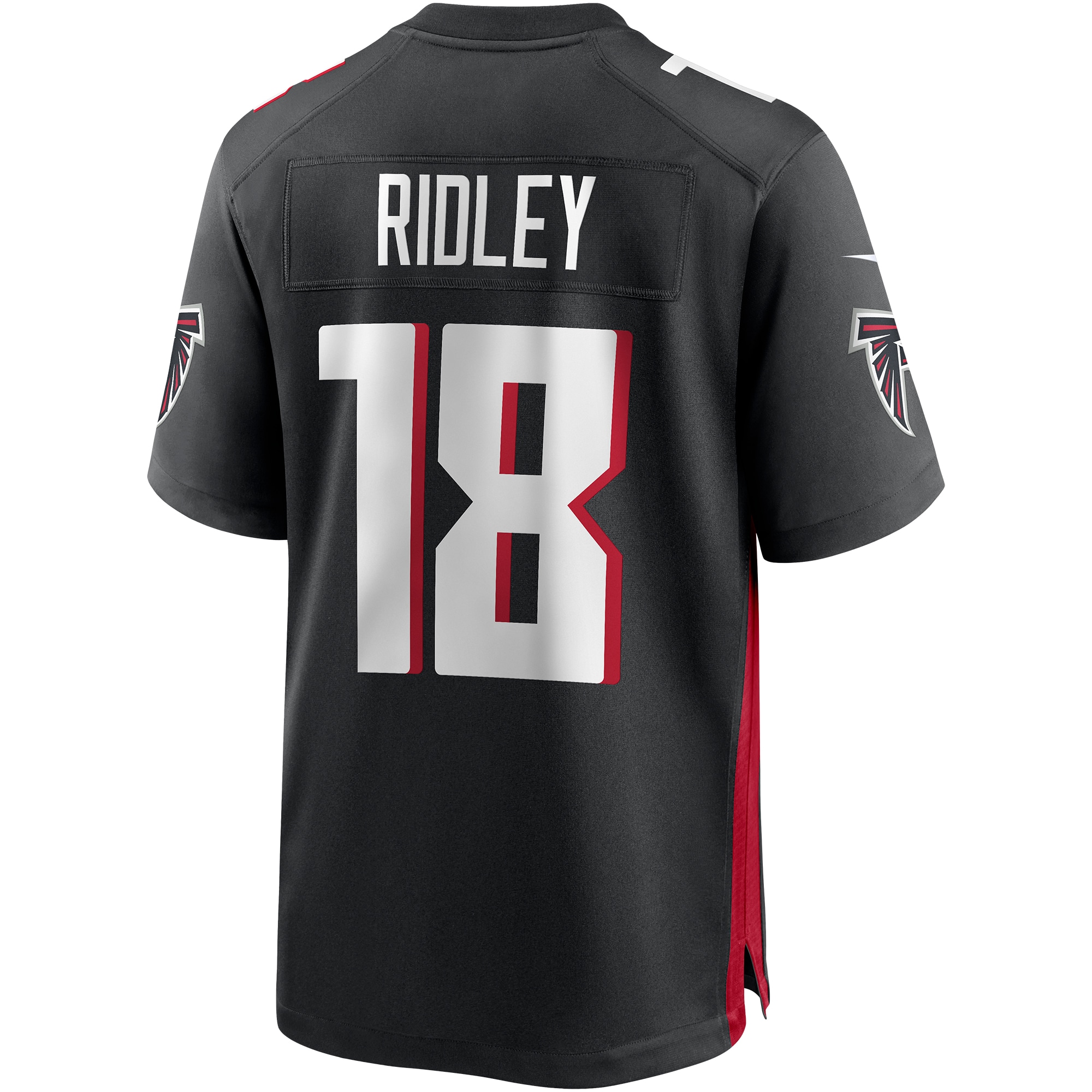 Men's Atlanta Falcons Calvin Ridley Nike Black Player Jersey